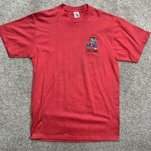 Sherry's Best Disney T-Shirt Mens Large‎ Red Mickey California Hip Hop Vintage